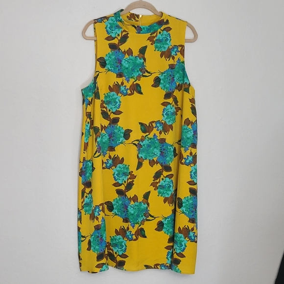 The Limited Yellow Floral Dress - Size XL - Picture 2 of 8
